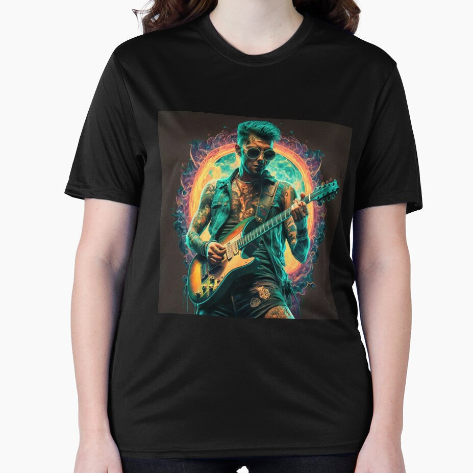 Electric Diva: An 80s Rockstar Revival by Rmoneystore123 T-Shirts, Hoodie, Sweatshirt | BlankRebels.com (Image 2)