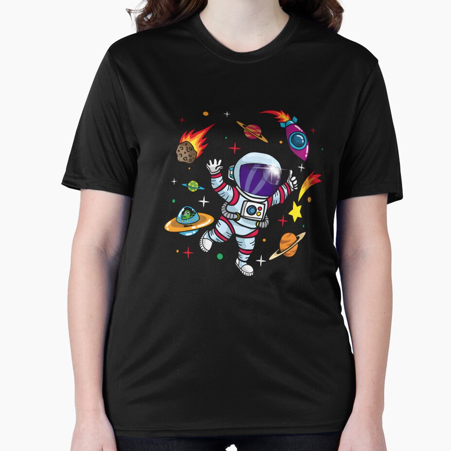 Astronaut Space Planets Explorer Kids by Nocturnal-Vines