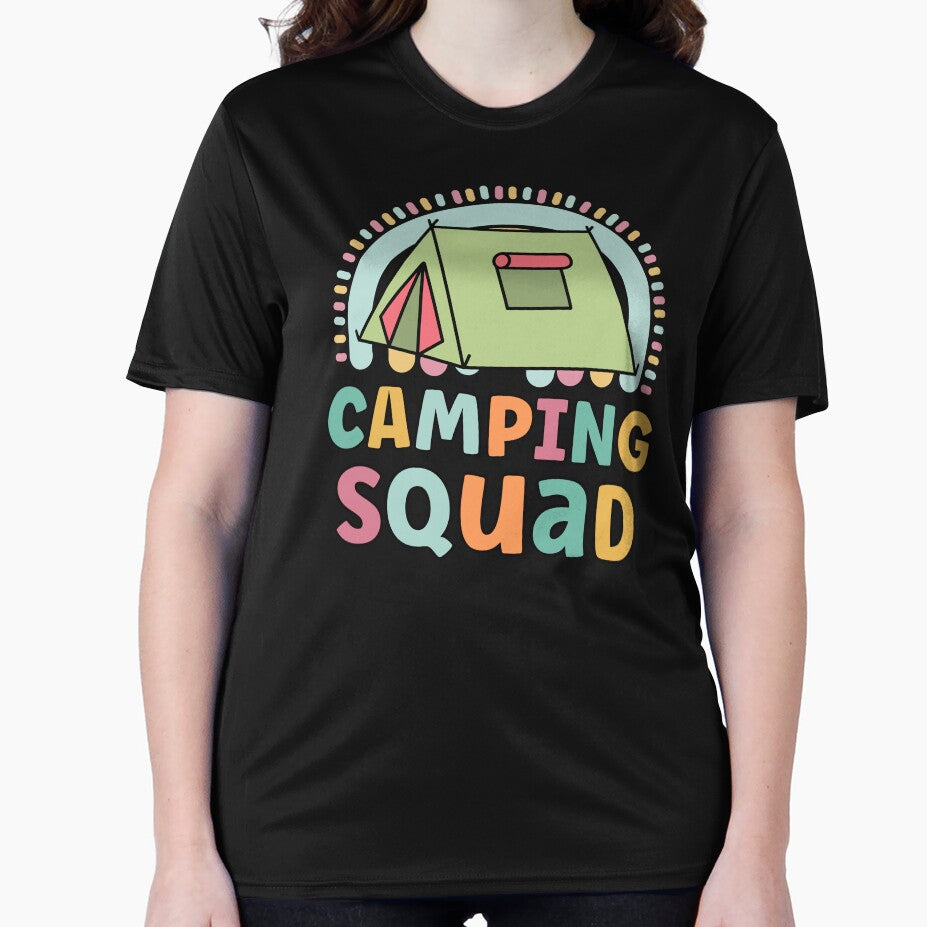 Camping Squad Funny Matching Girls Camping Trip Vacations by JokeGysen T-Shirts, Hoodie, Sweatshirt (Image 2)