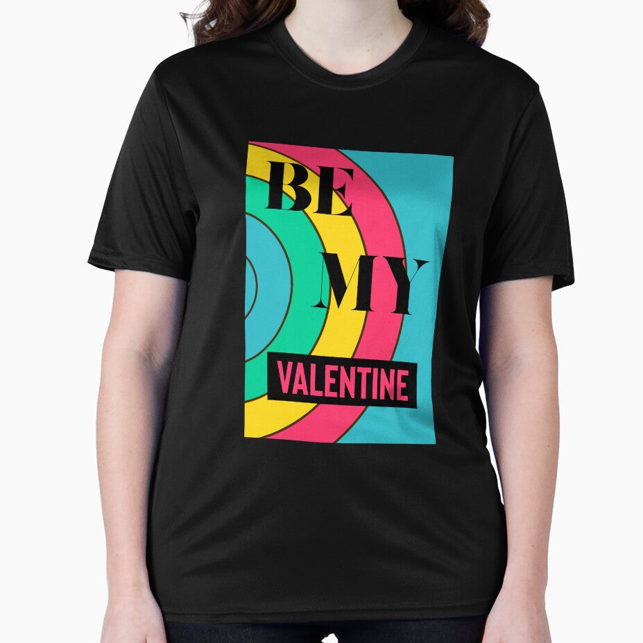 Be My Valentine - Bright Rainbow by madtoyman T-Shirts, Hoodie, Sweatshirt | BlankRebels.com (Image 2)