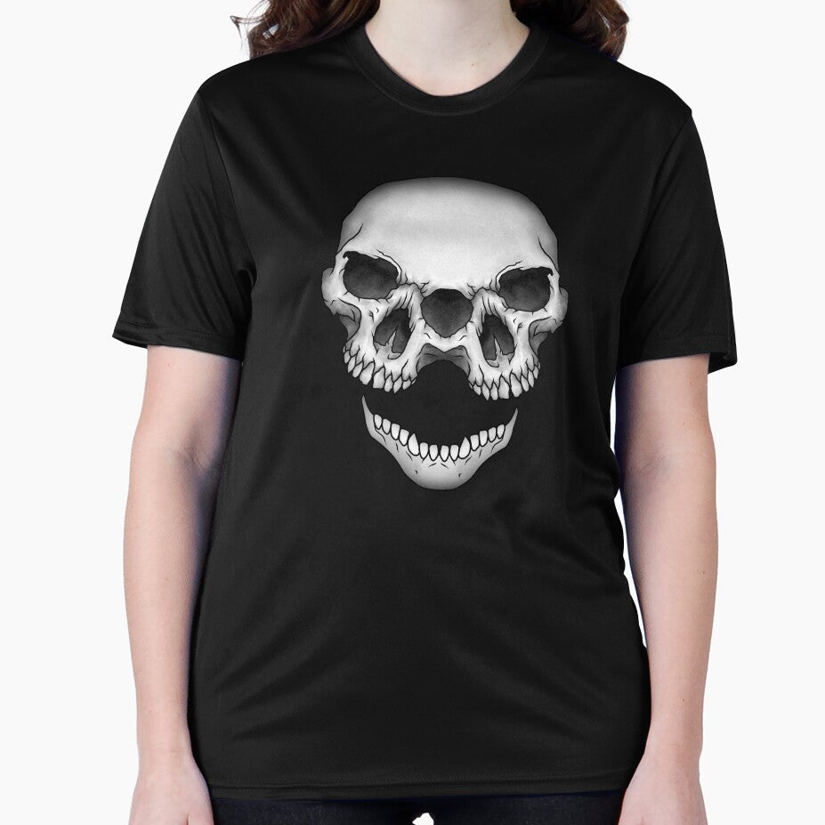 Dual Skull with Jaw by Into The Void T-Shirts, Hoodie, Sweatshirt | BlankRebels.com (Image 2)