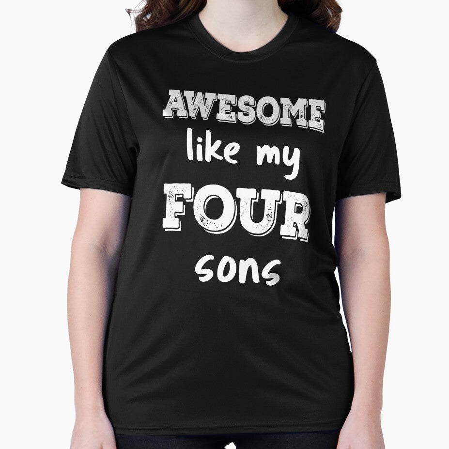 Awesome Like My Four Sons III by Lemon Pepper T-Shirts, Hoodie, Sweatshirt | BlankRebels.com (Image 2)