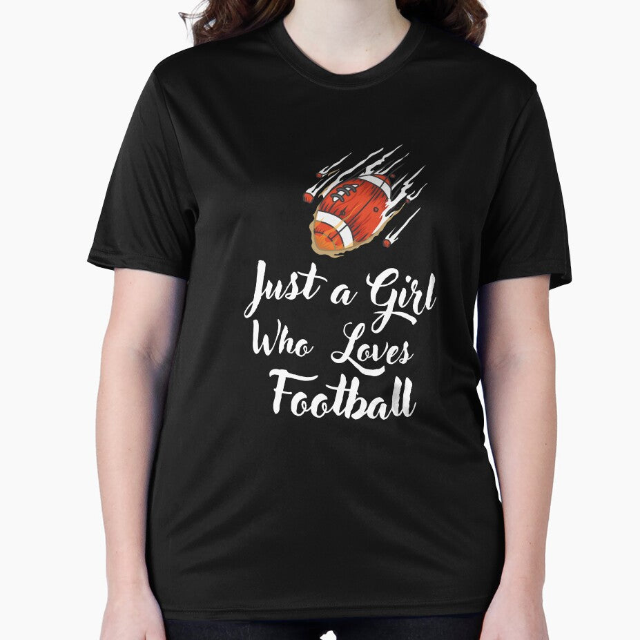 Just a Girl Who loves Football #03 by WaguinhoTex T-Shirts, Hoodie, Sweatshirt | BlankRebels.com (Image 2)