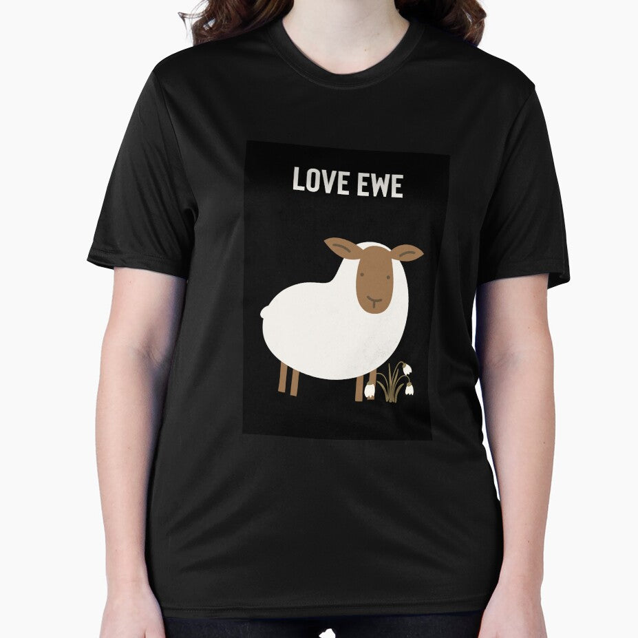 Love Ewe - Sheep Humor by madtoyman T-Shirts, Hoodie, Sweatshirt | BlankRebels.com (Image 2)