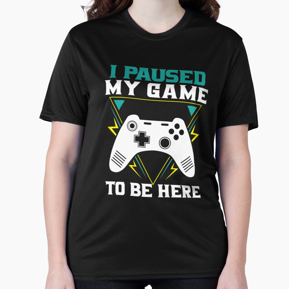 Paused My Game T-Shirts, Hoodie, Sweatshirt
