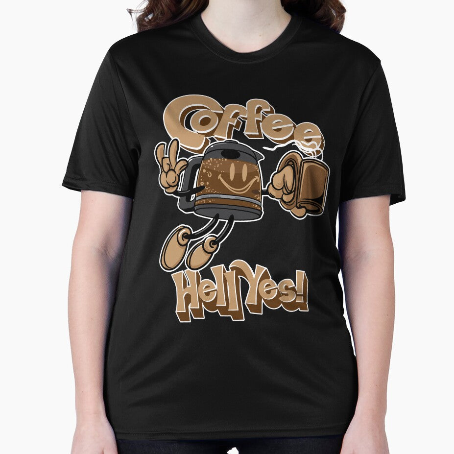 Coffee? Hell Yes! by eShirtLabs by eShirtLabs T-Shirts, Hoodie, Sweatshirt | BlankRebels.com (Image 2)