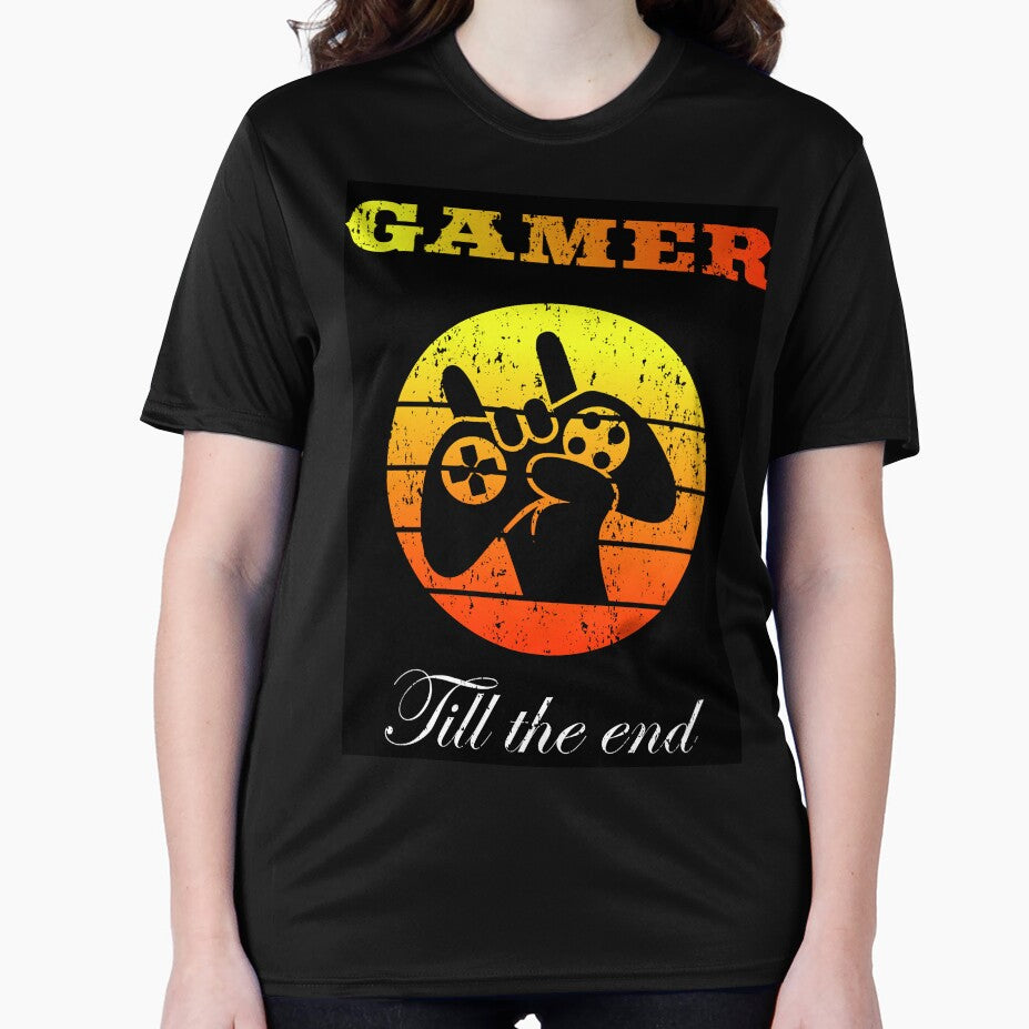 Gamer Till The End by Ristinga T-Shirts, Hoodie, Sweatshirt | BlankRebels.com (Image 2)