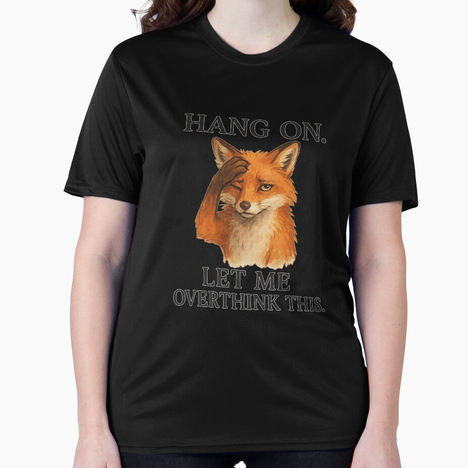 Overthinking Fox by worldofwhisper T-Shirts, Hoodie, Sweatshirt | BlankRebels.com (Image 2)