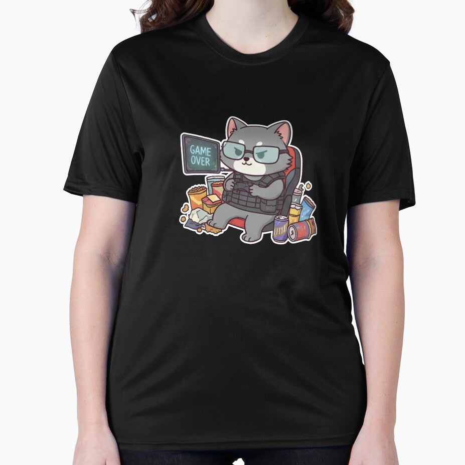 Cute Gamer Game Over T-Shirts, Hoodie, Sweatshirt