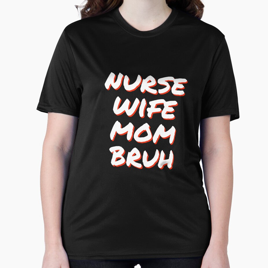 nurse wife mom bruh by horvath019 T-Shirts, Hoodie, Sweatshirt | BlankRebels.com (Image 2)