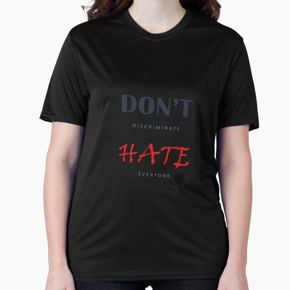 Don't discriminate funny quote as illustrated text by expresivedesign