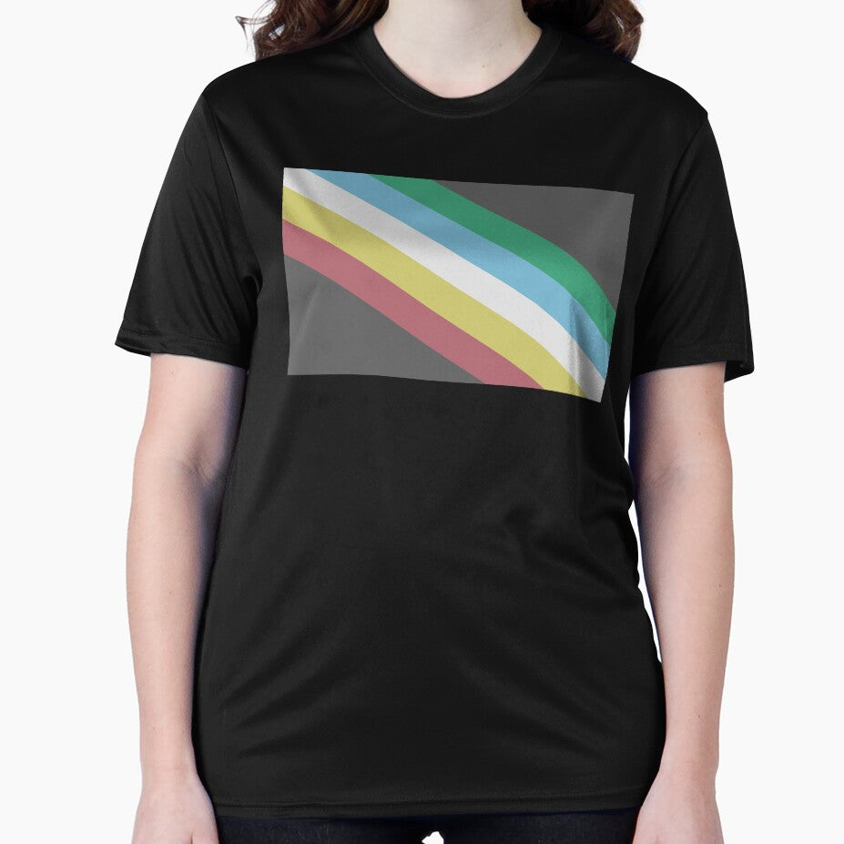 PRIDE FLAG: DISABILITY by Gae-Gremlinz T-Shirts, Hoodie, Sweatshirt | BlankRebels.com (Image 2)