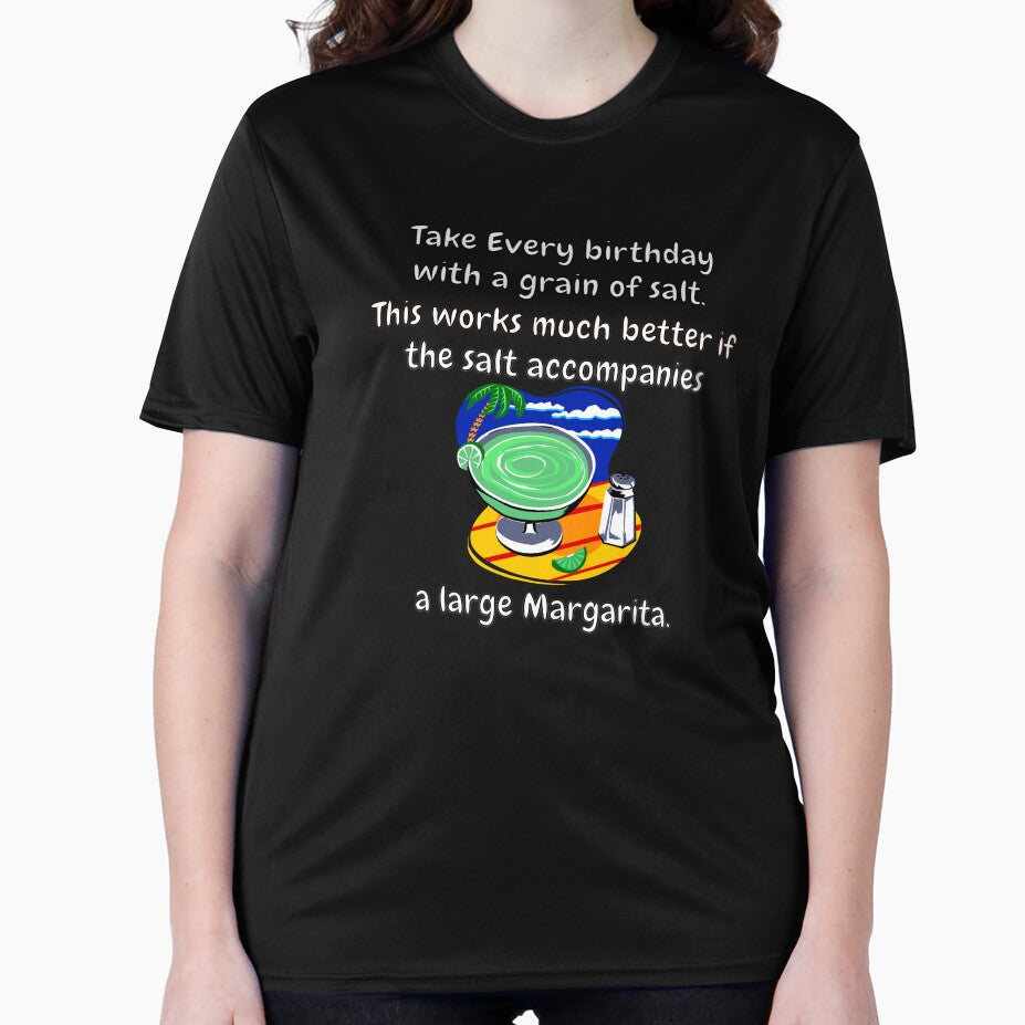 Funny Sarcastic Humor Take Every Birthday With A Grain Of Salt by fantasticdesign