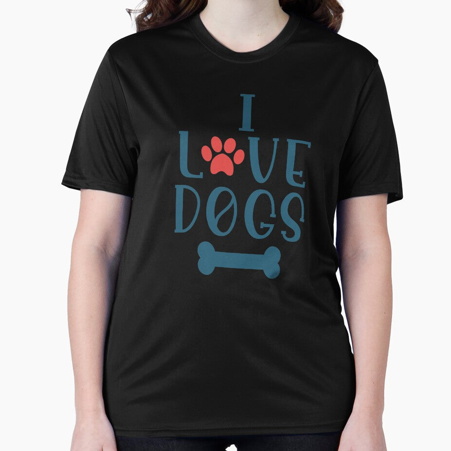 I Love Dogs by pugmom4 T-Shirts, Hoodie, Sweatshirt | BlankRebels.com (Image 2)