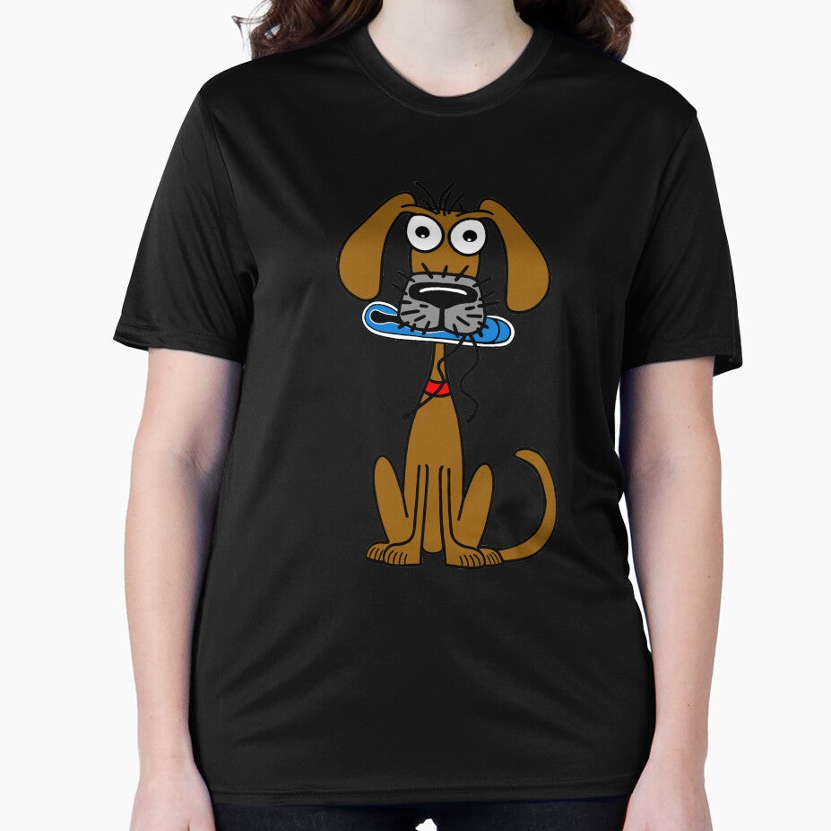 Funny Dog Holding A Shoe by Sartoris Art T-Shirts, Hoodie, Sweatshirt | BlankRebels.com (Image 2)
