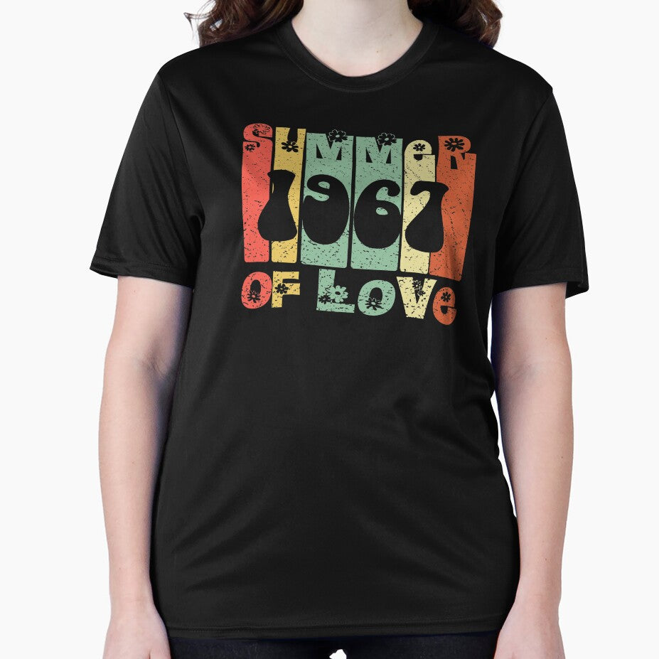 Summer of Love 1967 | Retro Vintage Hippie Design by Rocketman2017 T-Shirts, Hoodie, Sweatshirt | BlankRebels.com (Image 2)