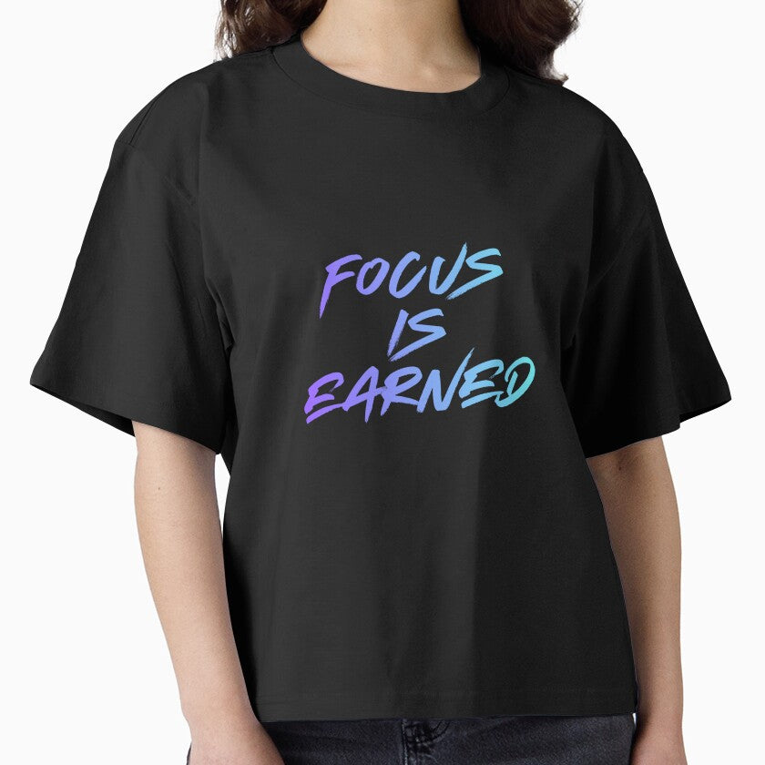 Focus is earned by MariusDesign210 T-Shirts, Hoodie, Sweatshirt | BlankRebels.com (Image 1)