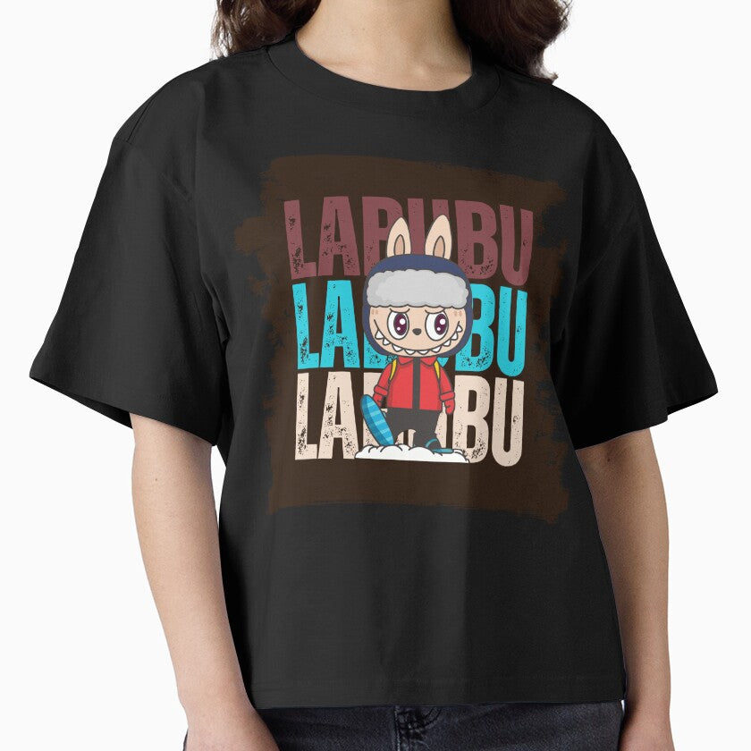 Cute Snow Adventure Character T-Shirt – Fun Winter Graphic Tee by UniqueDesign751 Hoodie, Sweatshirt (Image 1)