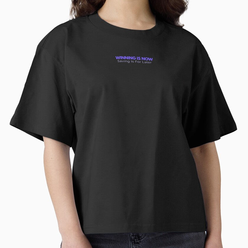 Saving Is For Later. Winning Is Now. | Gamer Quote Shirt And Hoodies by Cozy Introvert Gamer Sweatshirt (Image 1)