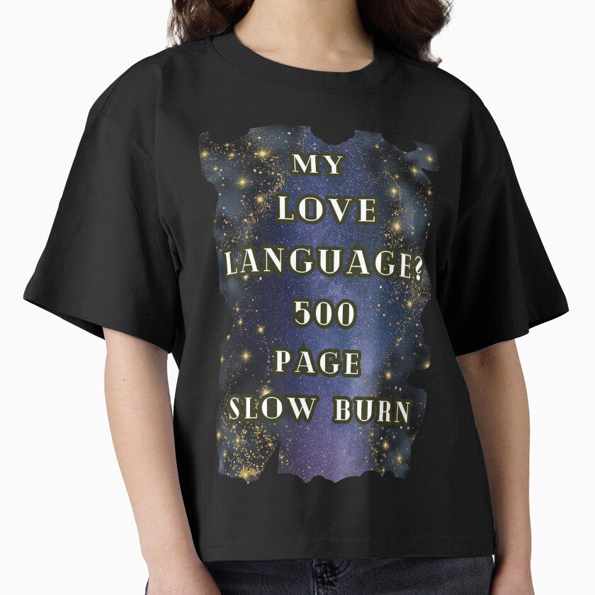 My Love Language 500 Pages Slow Burn, Romance Book Lover, Dark romance by DarkRomanceMom T-Shirts, Hoodie,... (Image 1)