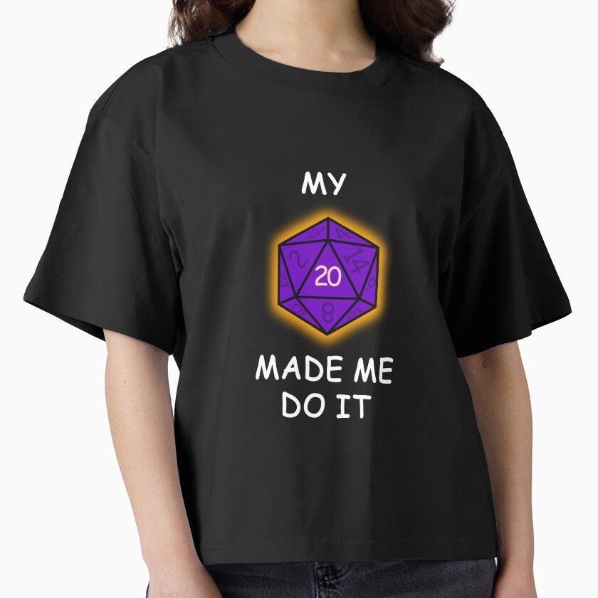 My critical hit made me do it - violet by AtelierRillian T-Shirts, Hoodie, Sweatshirt | BlankRebels.com (Image 1)