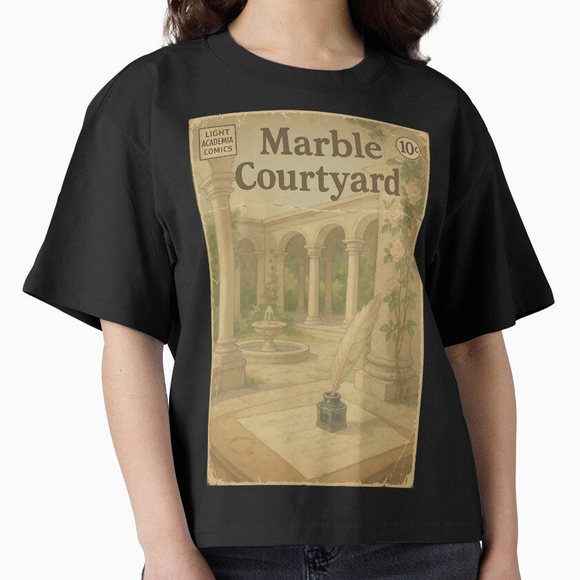 Light Academia: Marble Courtyard by bapupa T-Shirts, Hoodie, Sweatshirt | BlankRebels.com (Image 1)