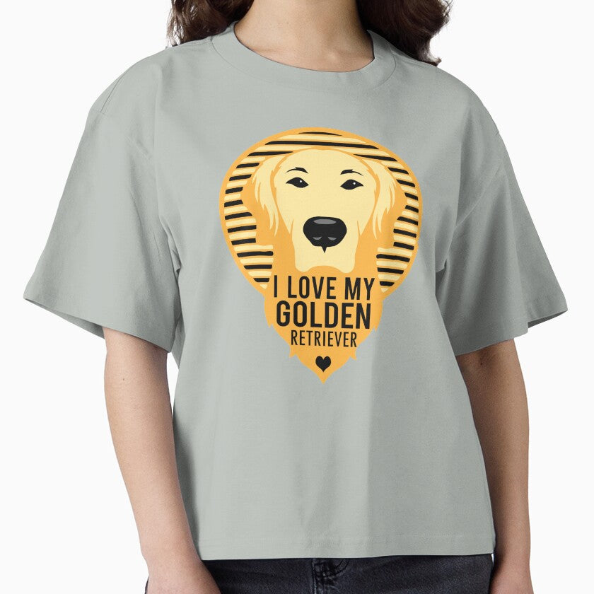 I Love My Golden Retriever Dog Gifts print by nikkidawn74 T-Shirts, Hoodie, Sweatshirt | BlankRebels.com (Image 1)