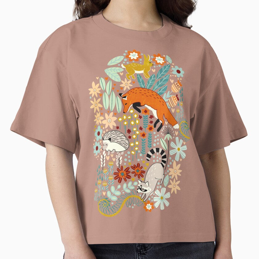 Textured Woodland Pattern by TigaTiga T-Shirts, Hoodie, Sweatshirt | BlankRebels.com (Image 1)