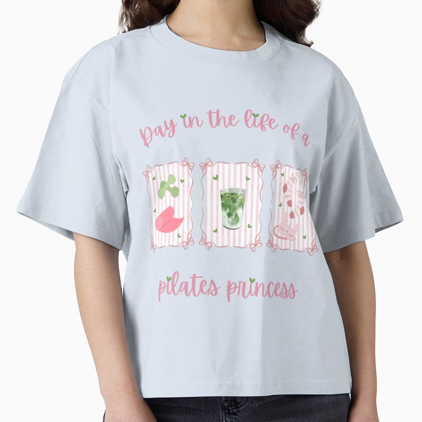 Day in the Life of a Pilates Princess – Cute Pilates Aesthetic Design by Folidesign97 T-Shirts, Hoodie, Sweatshirt (Image 1)