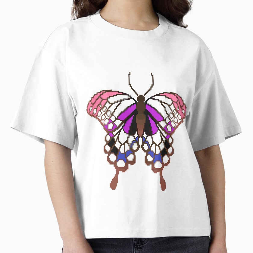 Genderfluid Pride Butterfly by MetallicWings15 T-Shirts, Hoodie, Sweatshirt | BlankRebels.com (Image 1)