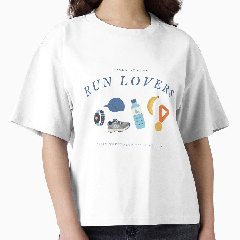 Run Lovers: Every Sweatdrop Tells A Story by backbeatclub T-Shirts, Hoodie, Sweatshirt | BlankRebels.com (Image 1)