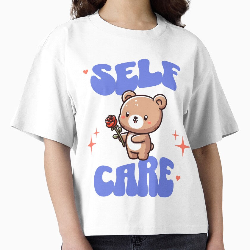 self care american traditional rose Bear by LemuellTrends T-Shirts, Hoodie, Sweatshirt | BlankRebels.com (Image 1)