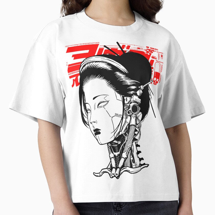 Cyborg Geisha Aesthetic by OWLvision33 T-Shirts, Hoodie, Sweatshirt | BlankRebels.com (Image 1)