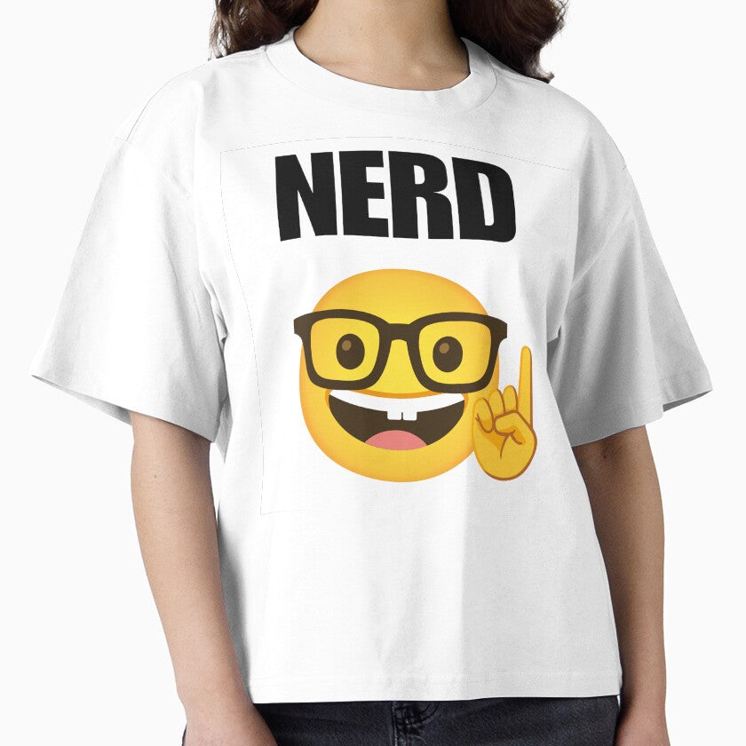 Geek Nerd Emoji Illustration by Yvettessshop T-Shirts, Hoodie, Sweatshirt | BlankRebels.com (Image 1)