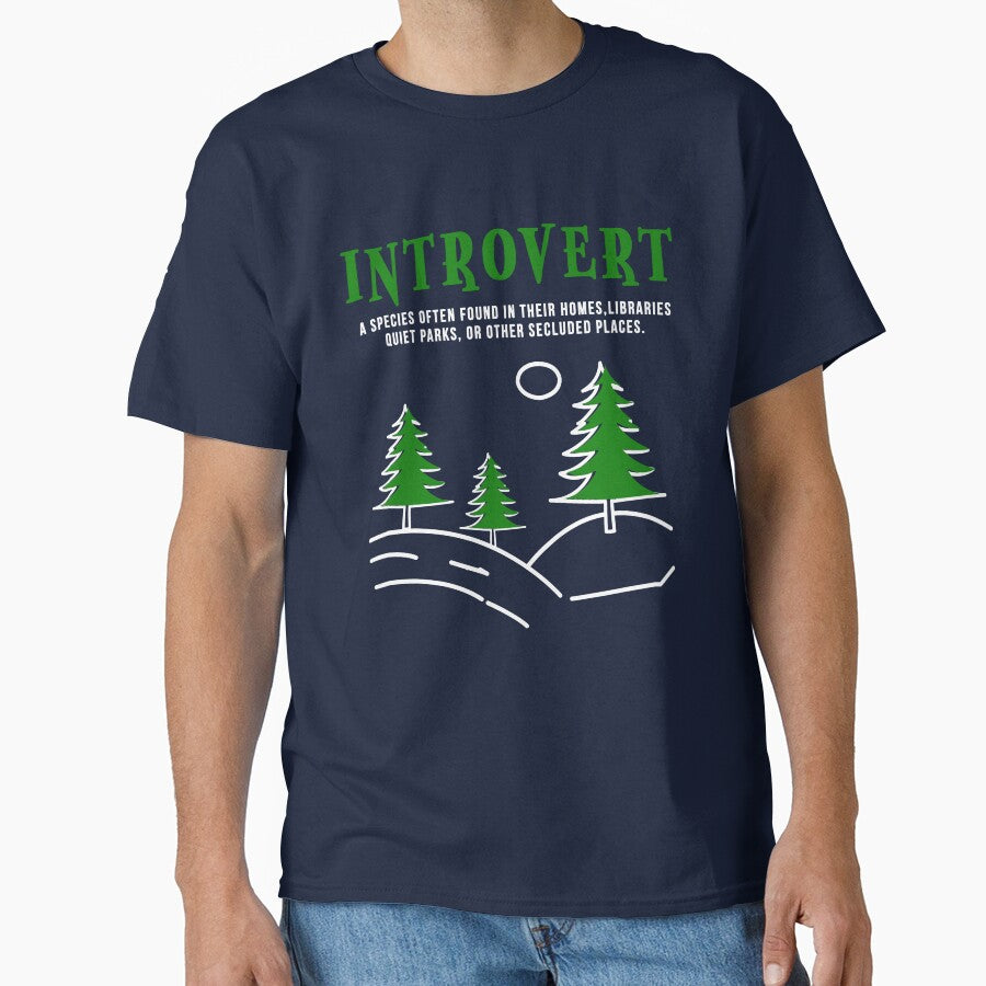Unique Funny Introvert Draw for Introvert by Doooriginals T-Shirts, Hoodie, Sweatshirt | BlankRebels.com (Image 1)