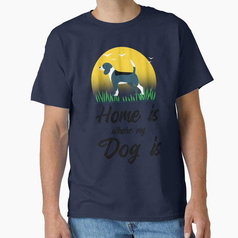 Home is where my Dog is by Mitma T-Shirts, Hoodie, Sweatshirt | BlankRebels.com (Image 1)