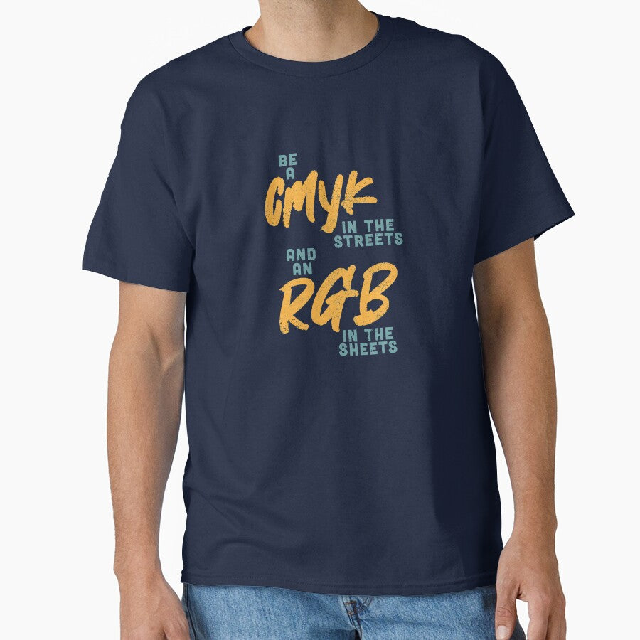 CMYK RGB Color Mode Designer Humor by Comstock Design Co. T-Shirts, Hoodie, Sweatshirt | BlankRebels.com (Image 1)