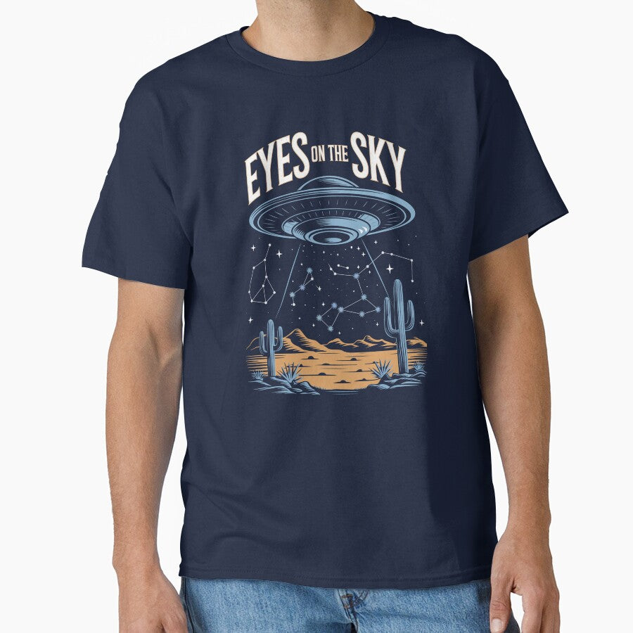 desert ufo vintage by Krasnovaovaova T-Shirts, Hoodie, Sweatshirt | BlankRebels.com (Image 1)