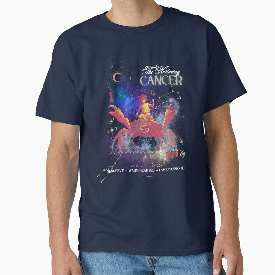 Cancer Zodiac Sign vintage by TaiyoDigital36 T-Shirts, Hoodie, Sweatshirt | BlankRebels.com (Image 1)
