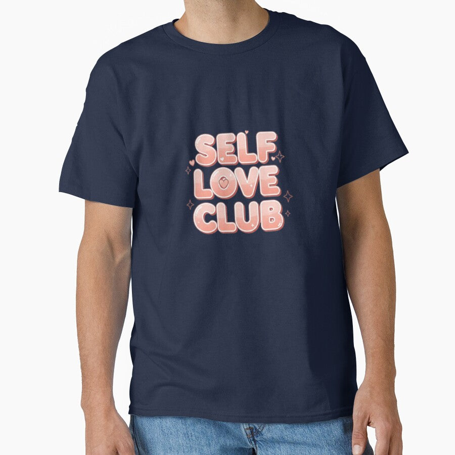 Self Love Club Cute Typography by Saurabh86 T-Shirts, Hoodie, Sweatshirt | BlankRebels.com (Image 1)