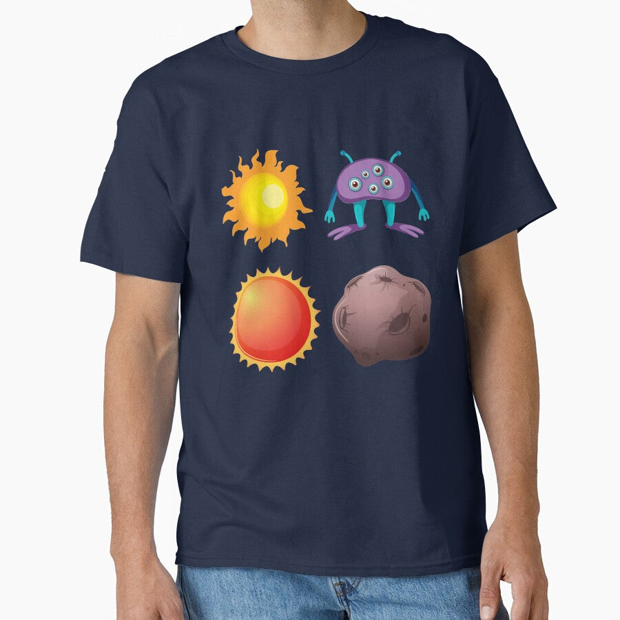 Sun Vintage Comet cosmic pattern space galaxy pack by ALIENATIVED T-Shirts, Hoodie, Sweatshirt | BlankRebels.com (Image 1)