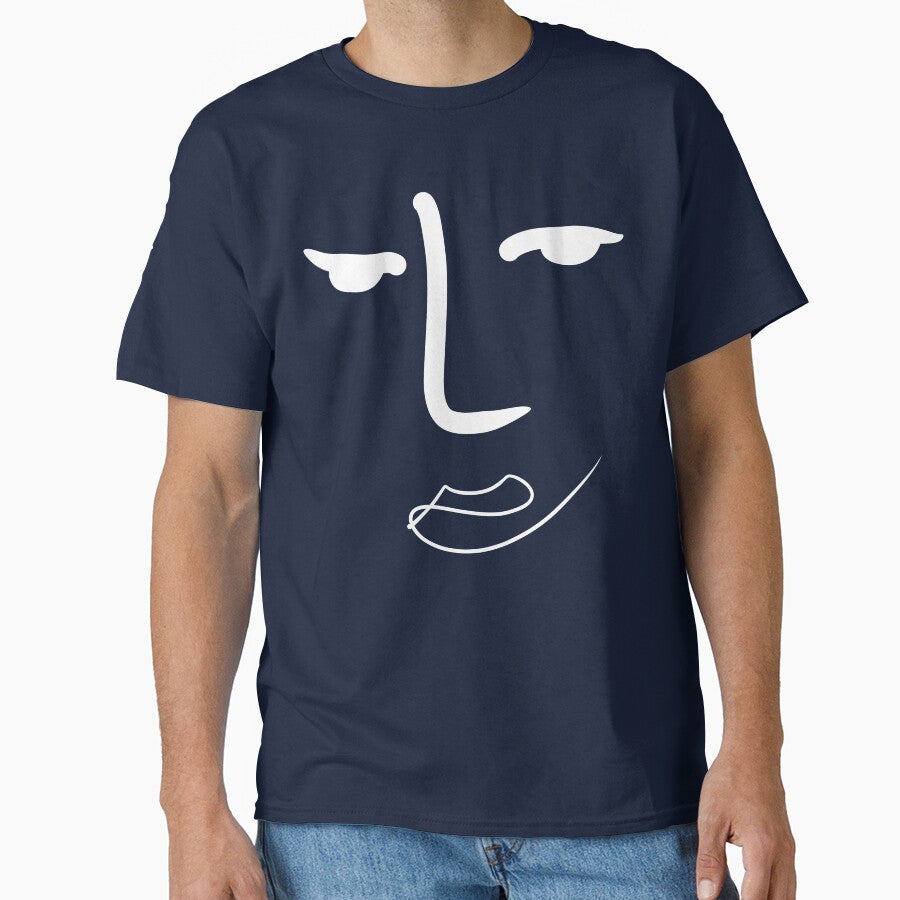 line drawing face by minimalartstory T-Shirts, Hoodie, Sweatshirt | BlankRebels.com (Image 1)