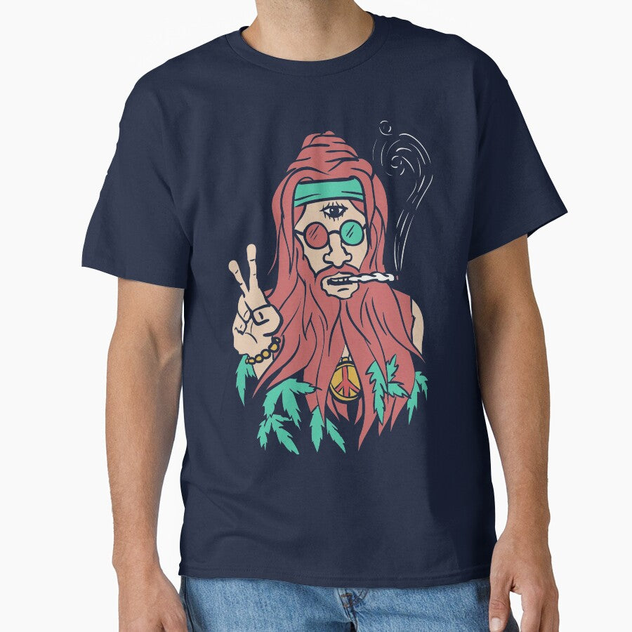 Hippie by TshirtwalaIndia T-Shirts, Hoodie, Sweatshirt | BlankRebels.com (Image 1)