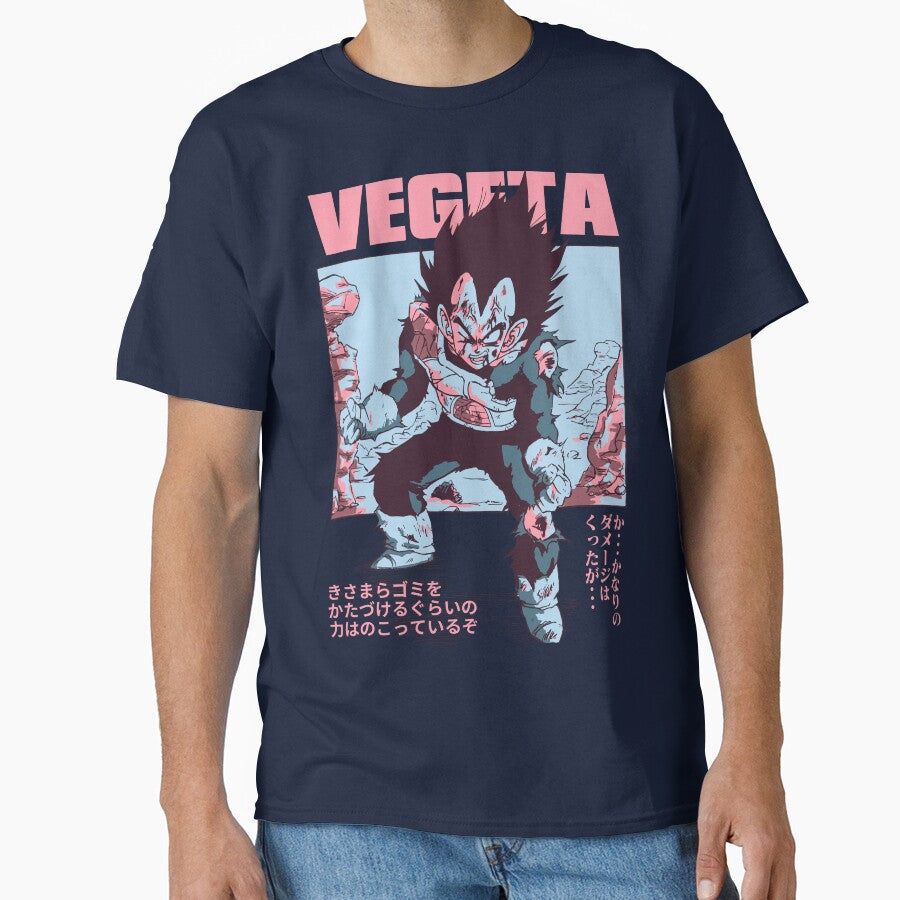 Distressed Saiyan - Battle Hardened by Isaias Gomez T-Shirts, Hoodie, Sweatshirt | BlankRebels.com (Image 1)