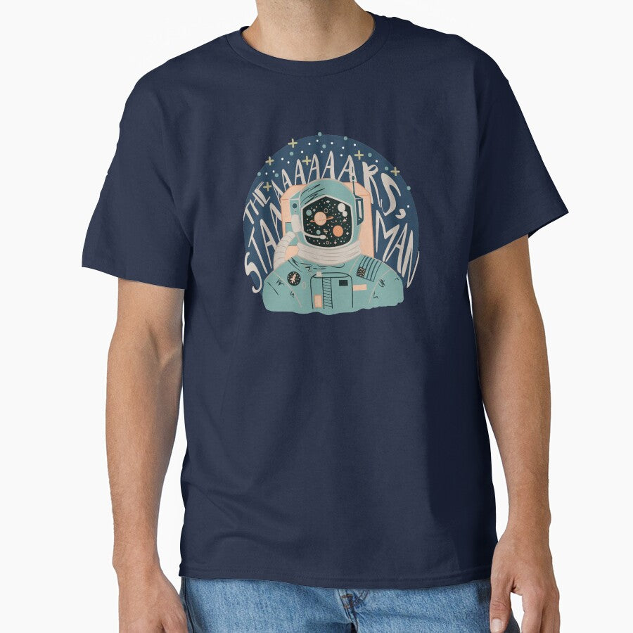 The Staaaars, Man! - TEAL by radi-jay T-Shirts, Hoodie, Sweatshirt | BlankRebels.com (Image 1)