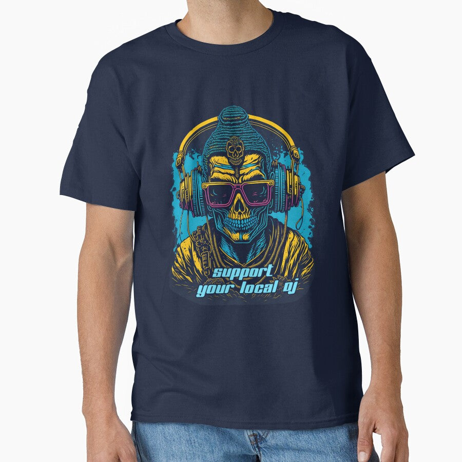 Support your local dj by ZenStickConcept T-Shirts, Hoodie, Sweatshirt | BlankRebels.com (Image 1)