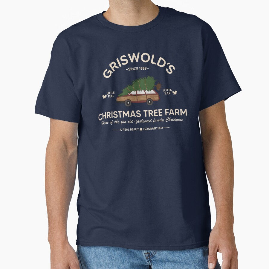 Vintage Griswold Christmas Tree Farm by happyholidayfan T-Shirts, Hoodie, Sweatshirt | BlankRebels.com (Image 1)