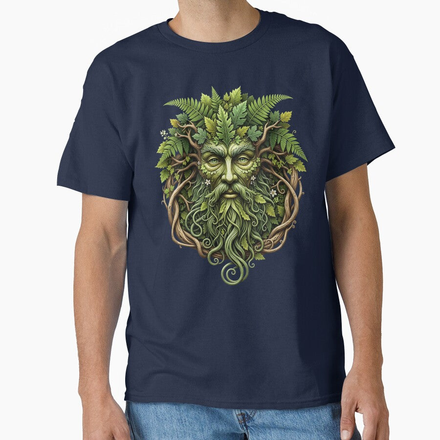 The Green Man Spirit of the Forest Folklore T-Shirt by Johan Proud Blade Hoodie, Sweatshirt | BlankRebels.com (Image 1)