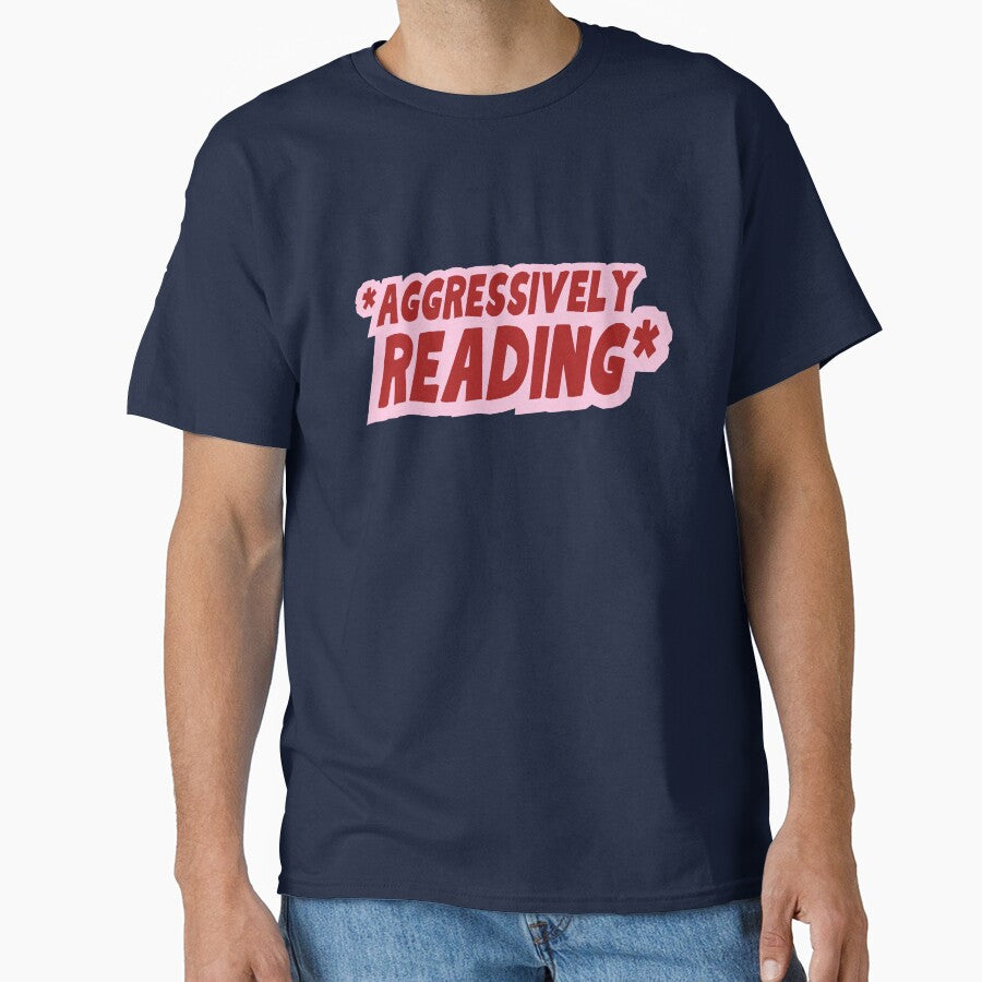 Aggressively Reading by Neadoodles T-Shirts, Hoodie, Sweatshirt | BlankRebels.com (Image 1)