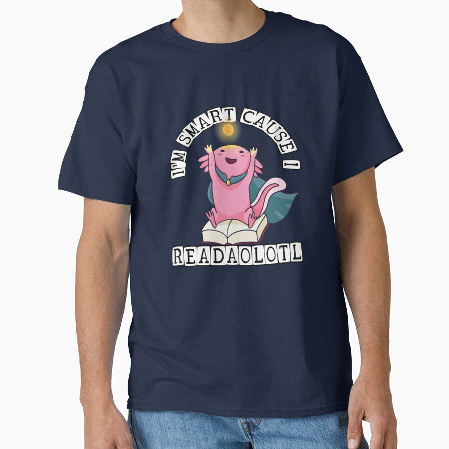Readalotl axolotl lover by CandyVenom T-Shirts, Hoodie, Sweatshirt | BlankRebels.com (Image 1)